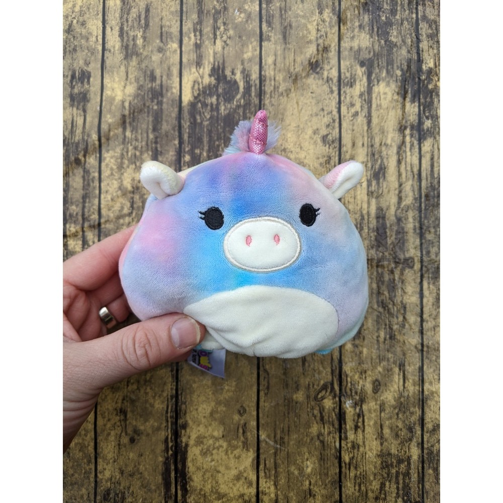 Squishmallows Flip-A-Mallow Devin Dragon Esmeralda Unicorn 5in Plush Toy Stuffed